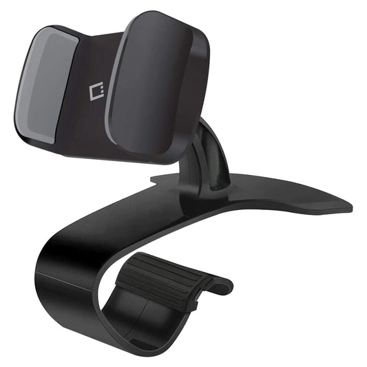 Dashboard Phone Mount Cradle 360 Rotating Smartphone Holder Compatible with iPhones Samsung Galaxy Google Pixel Smartphones