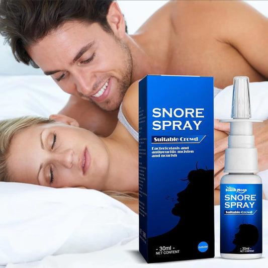 Anti Snoring Spray Anti Snoring Devices Stop Snoring Spray Snore Stopper for Better Breathing Relief Effective Snoring Solution Snore Reducing Aids for Women & Men Anti Snoring Solution 30ML