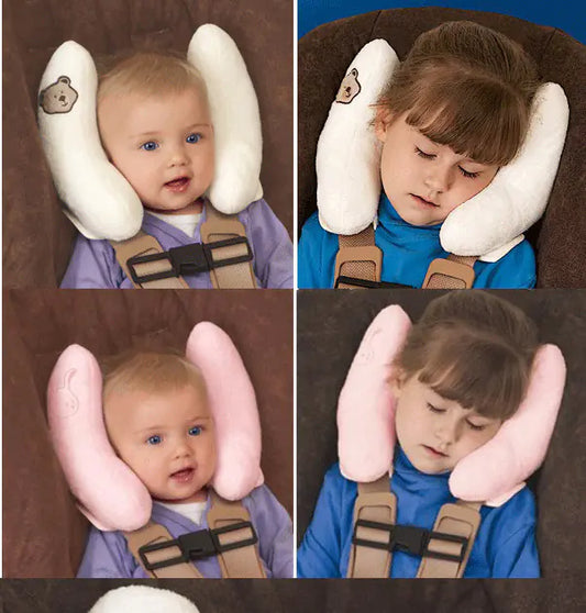 Safety Head and Neck Support Pillow for Strollers